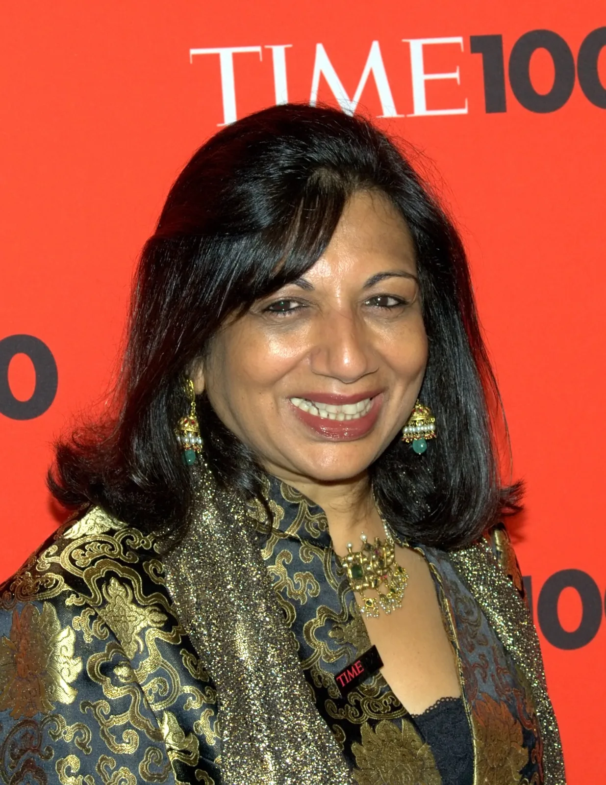 Kiran Mazumdar-Shaw at the 2010 Time 100 Gala.