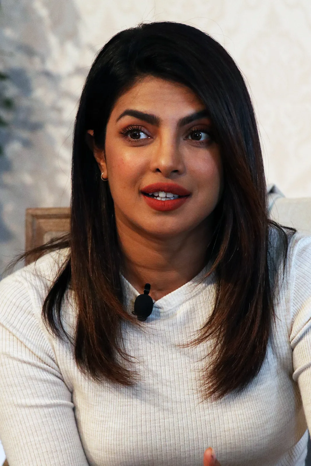 Priyanka Chopra at the 2018 Global Education and Skills Forum in Dubai.