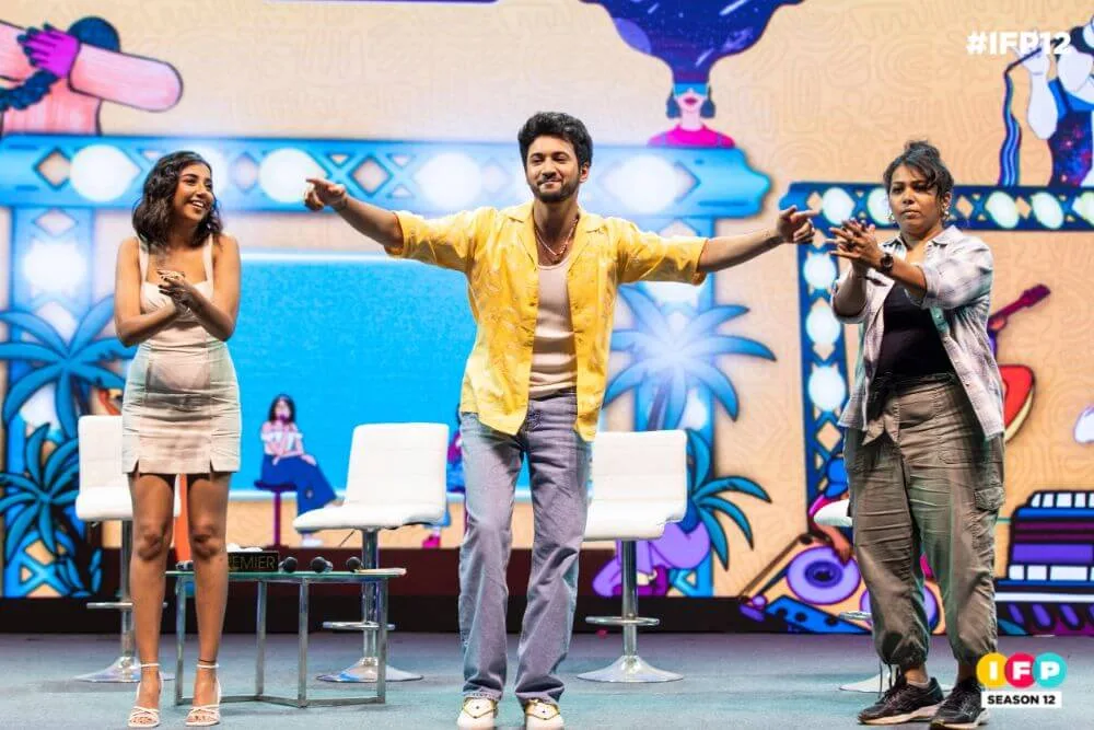 Rohit Saraf & Prajakta Koli at IFP Season 12