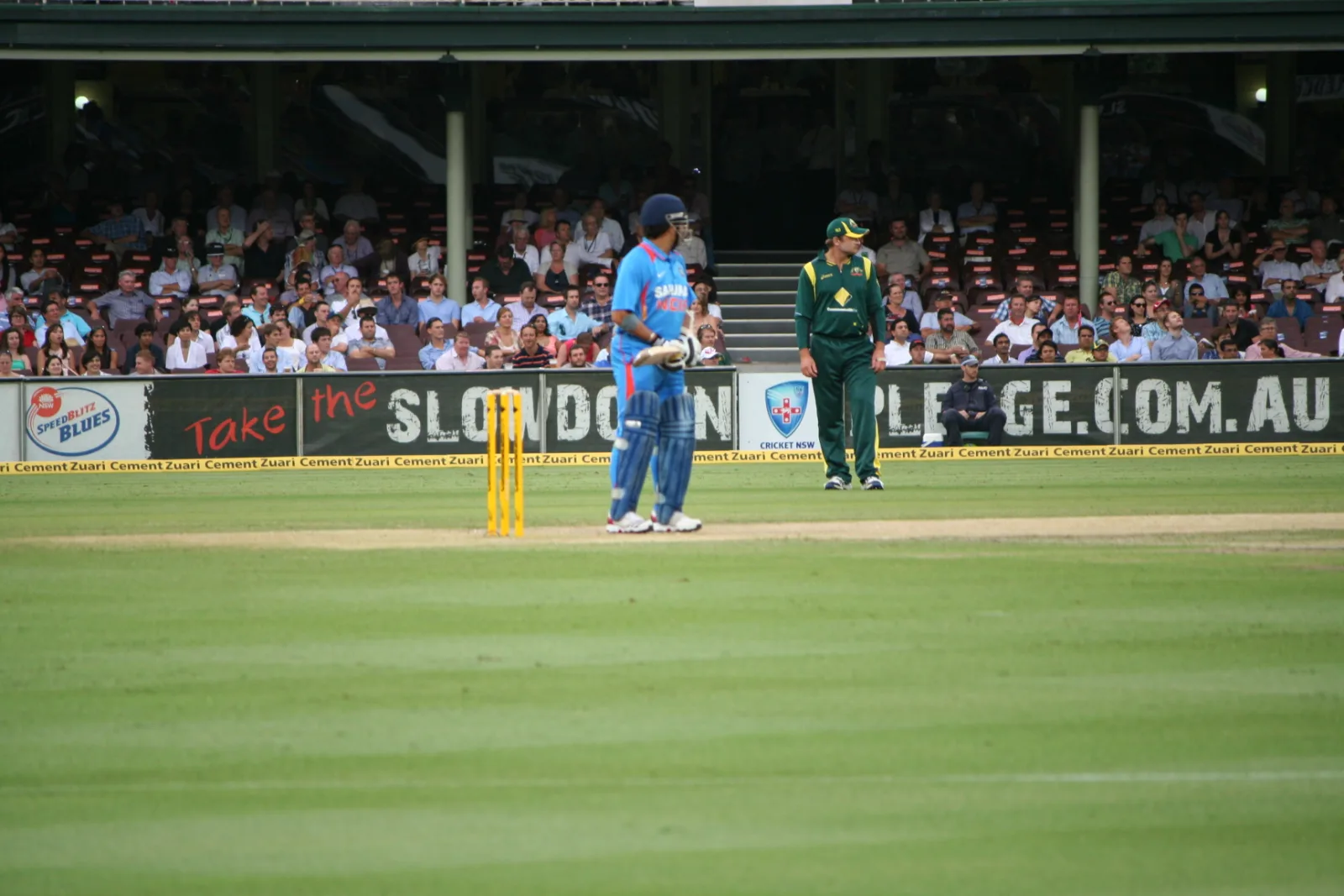 Sachin Tendulkar batting