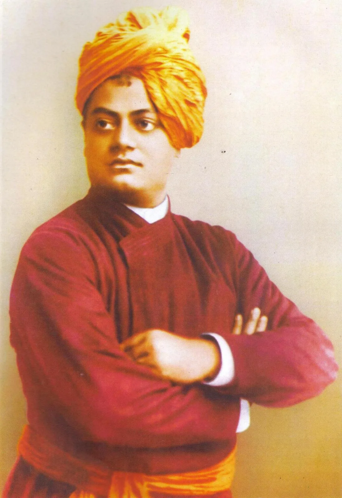 Swami Vivekananda 1893 Scanned Image