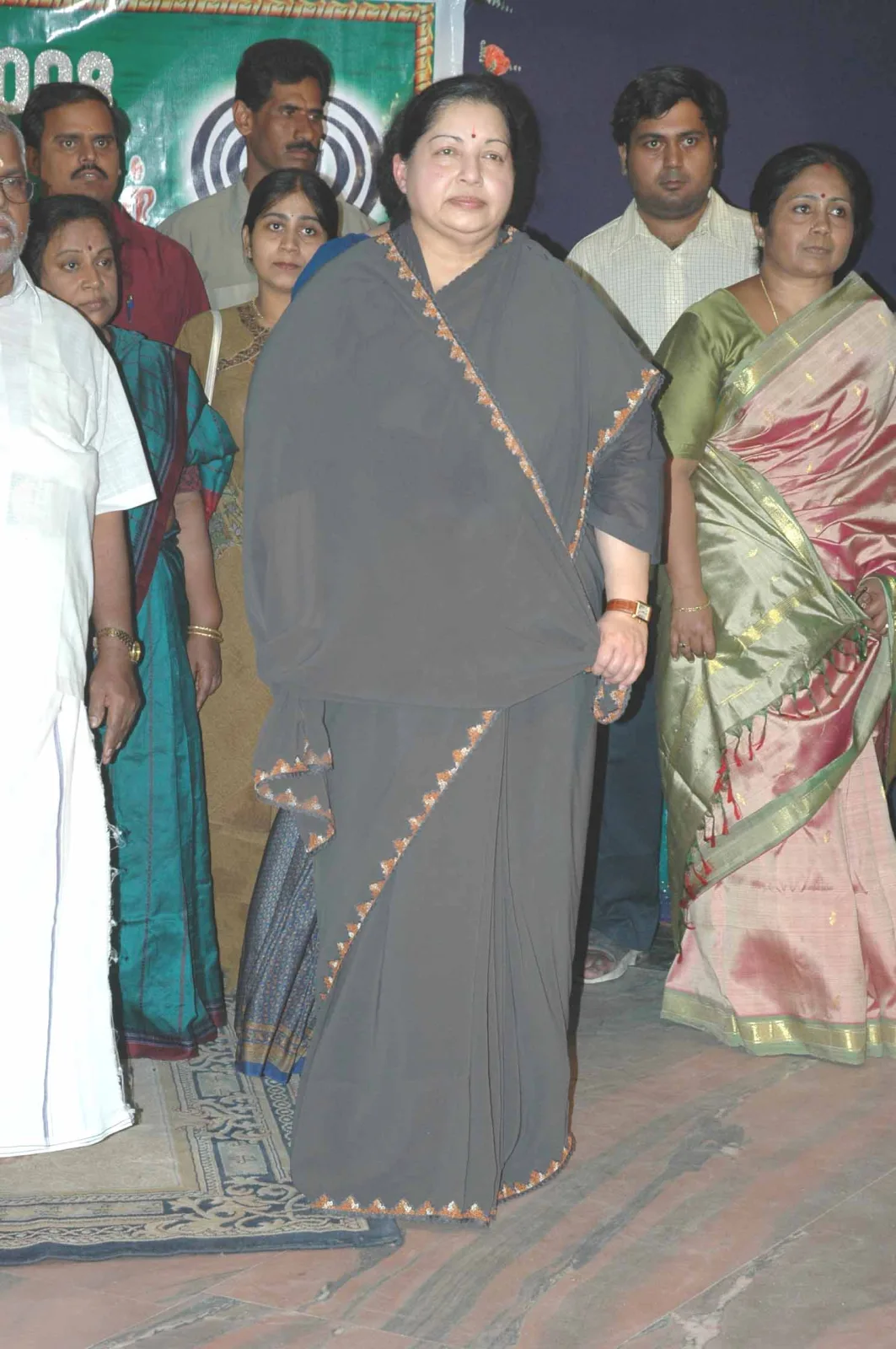 J. Jayalalithaa, the Chief Minister of Tamil Nadu, India.